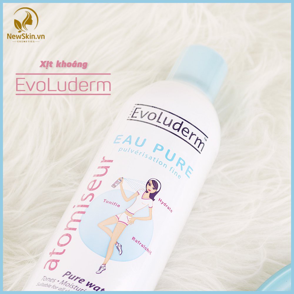 Xịt Khoáng Evoluderm Cấp Ẩm Làm Dịu Da