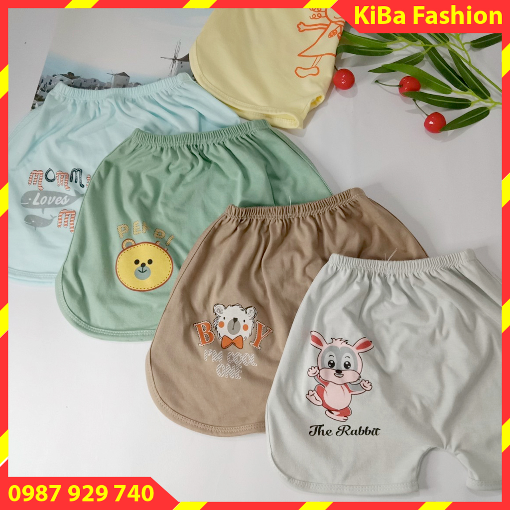 [ HÀNG CAO CẤP ] Quần đùi in mông VICH (1 chiếc ) chất cotton 100% co giãn, mềm mịn mát cho bé Trai/Gái 4-13kg- QĐ - TK0900 / quần đùi đóng bỉm cho bé / quần chục cho bé / quần đùi chục cho bé trai / quần chục / quần đùi chục cho bé gái / quần đùi