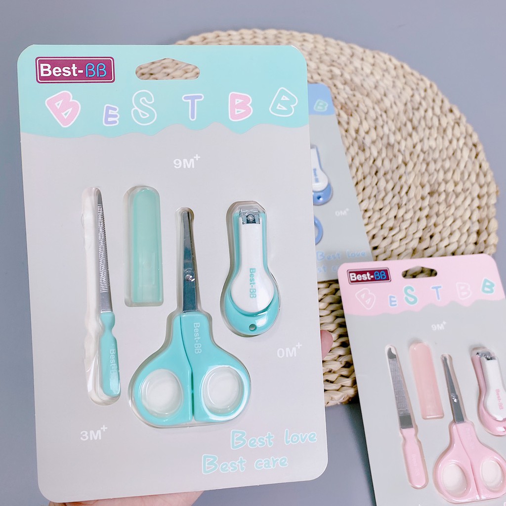 Bấm móng tay cho bé BEST BB CAO CẤP 4 MÓN tiện lợi