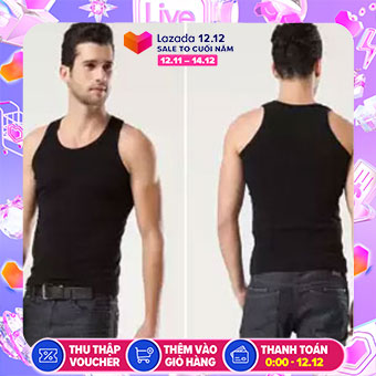 Bộ 3 áo thun ba lỗ nam COTON cao cấp thoitrangtrandoanh