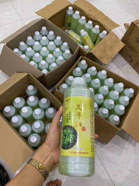 Dầu massage body 1000ml gừng ngải