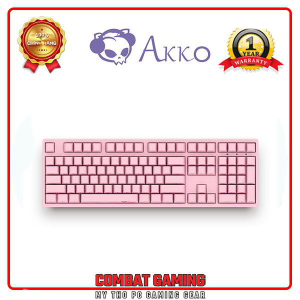 Bàn phím cơ AKKO 3108SP Pink (Akko sw v2)