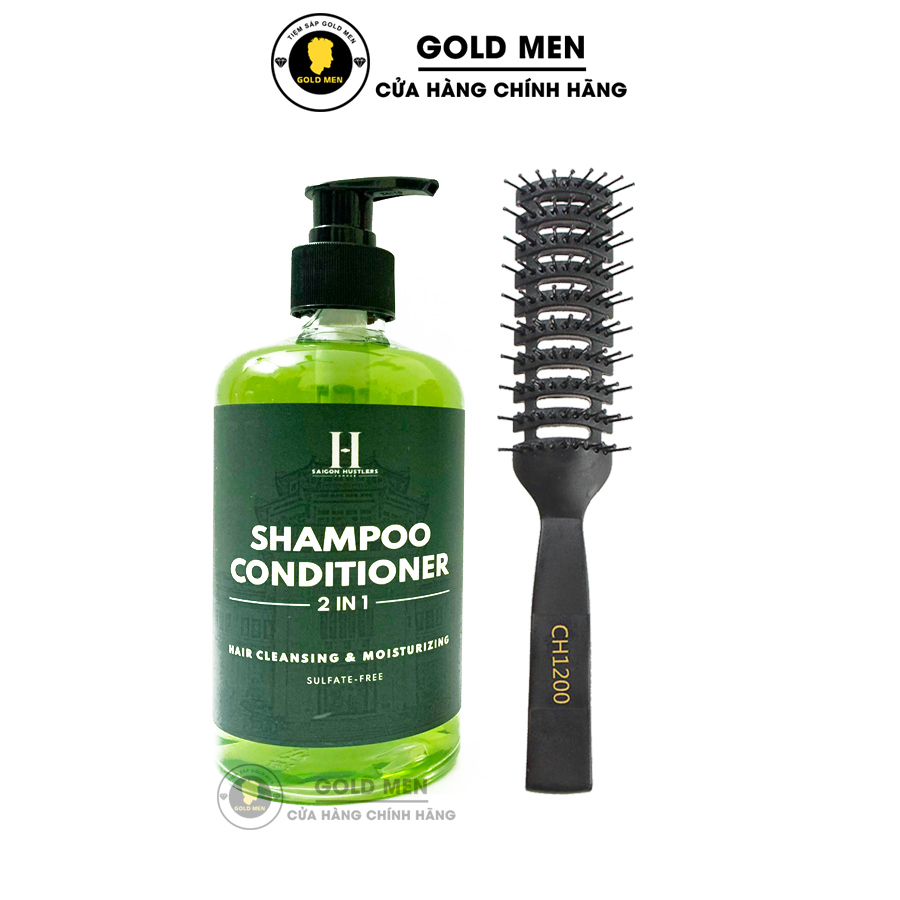 Dầu gội xả Saigon Hustlers 2 in 1 Shampoo & Conditioner