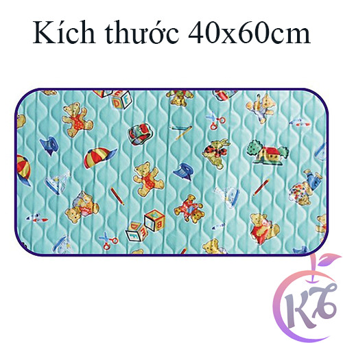 Combo 2 Tấm lót nhựa chống thấm 2 mặt cho bé sơ sinh Jiading - mieng lot chong tham cho tre