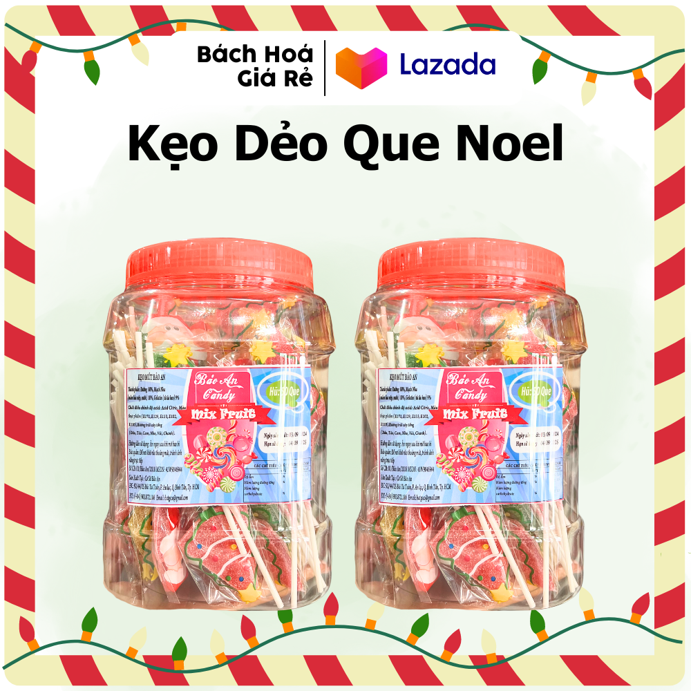Kẹo Noel Dẻo Công Ty Bảo An Hủ 50 Que