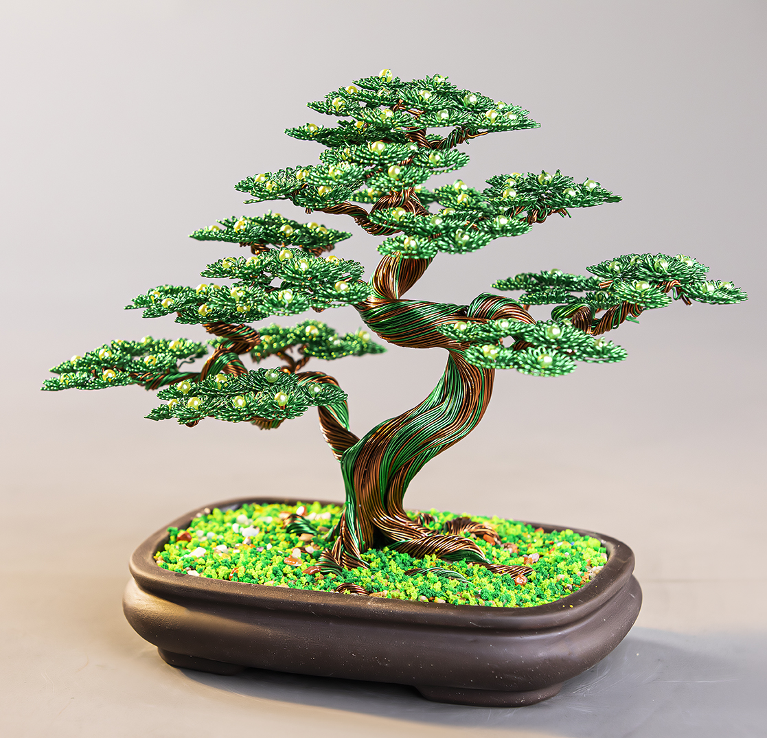 Cây tài lộc bonsai phong thủy (5 màu phong thủy)