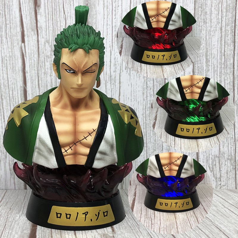 (Siêu hot) Mô hình Zoro luffy hải tặc mũ rơm ( one piece ) có đèn led