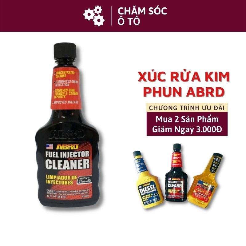 Xúc rửa kim phun 🔥 freeship 🔥 dung dịch làm sạch kim phun động cơ xăng - abro - chamsocoto