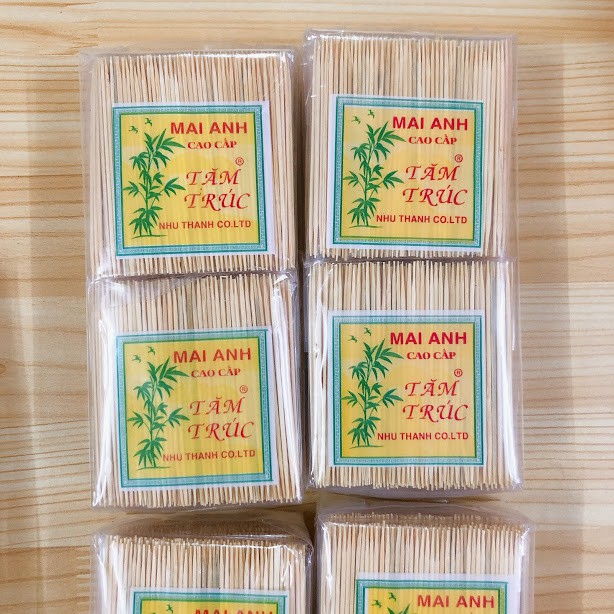 Bịch Tăm xỉa răng tiệt trùng 15 gram ( khoảng 100 cây)