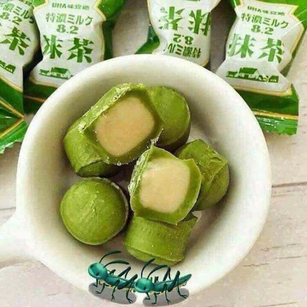 Kẹo Sữa Trà Xanh UHA Nhật Bản