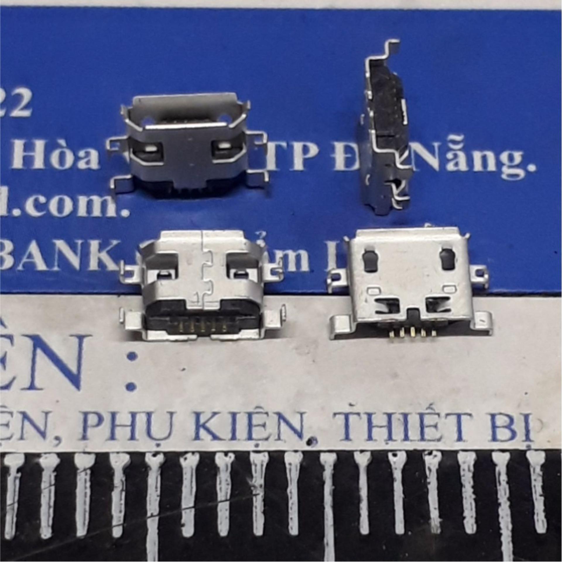 10 cái đầu jack cắm microusb cái 5p trụ 4p dip kde4851