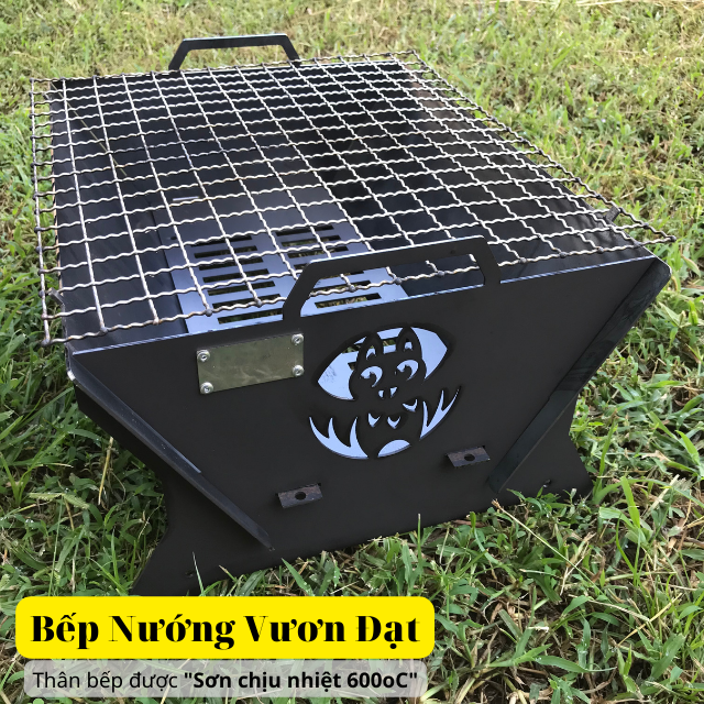 Bếp than sơn chịu nhiệt 600c vươn đạt