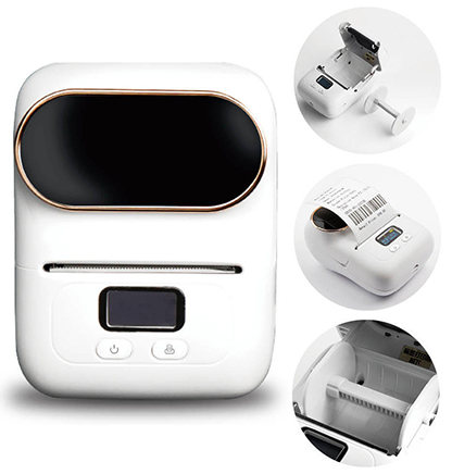 Máy In Nhãn Di Động M110, Bluetooth, In Qua App