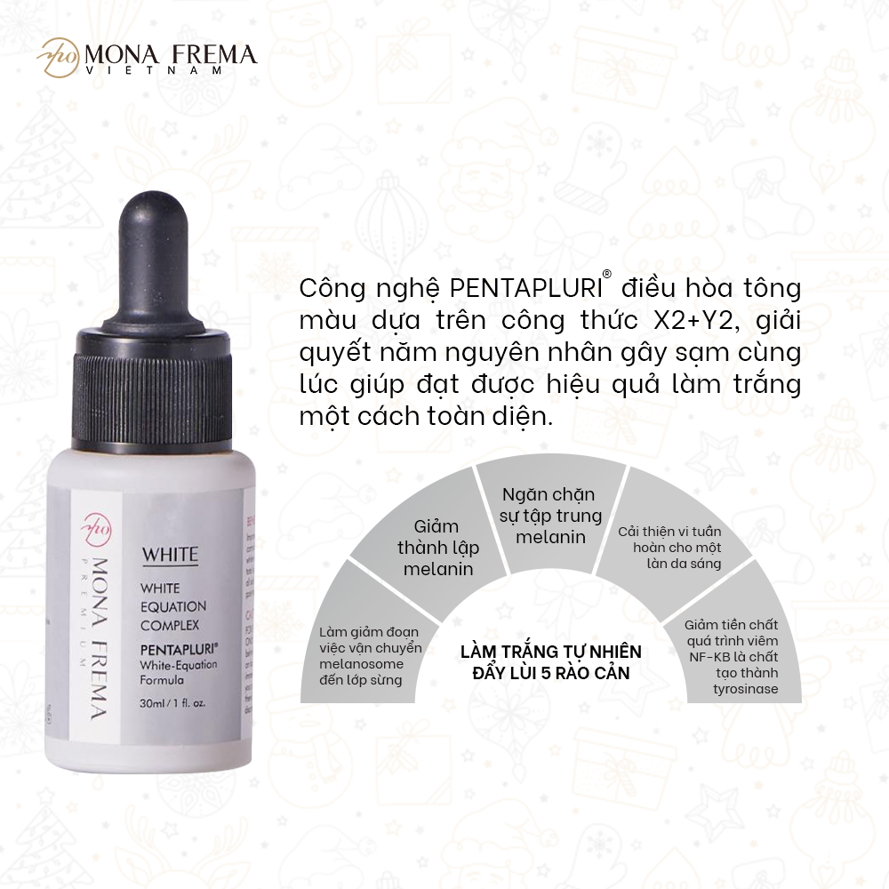 Serum làm trắng da Mona Frema WHITE Equation Complex