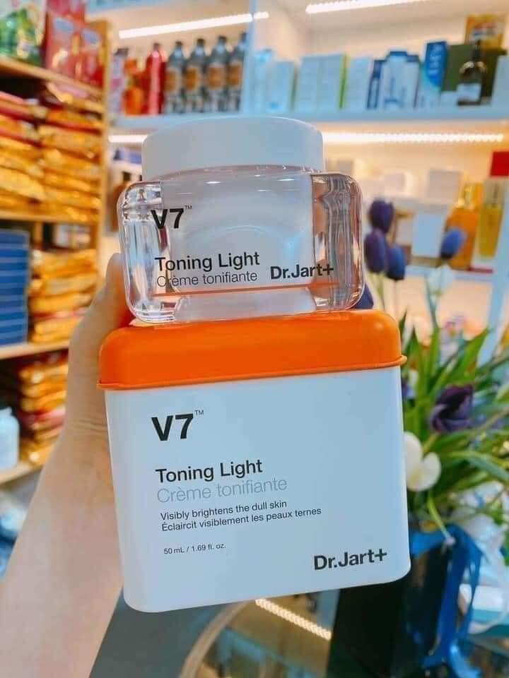 Kem trắng da V7 DR.JART+ Toning Light Hàn Quốc (Lọ 50ml)