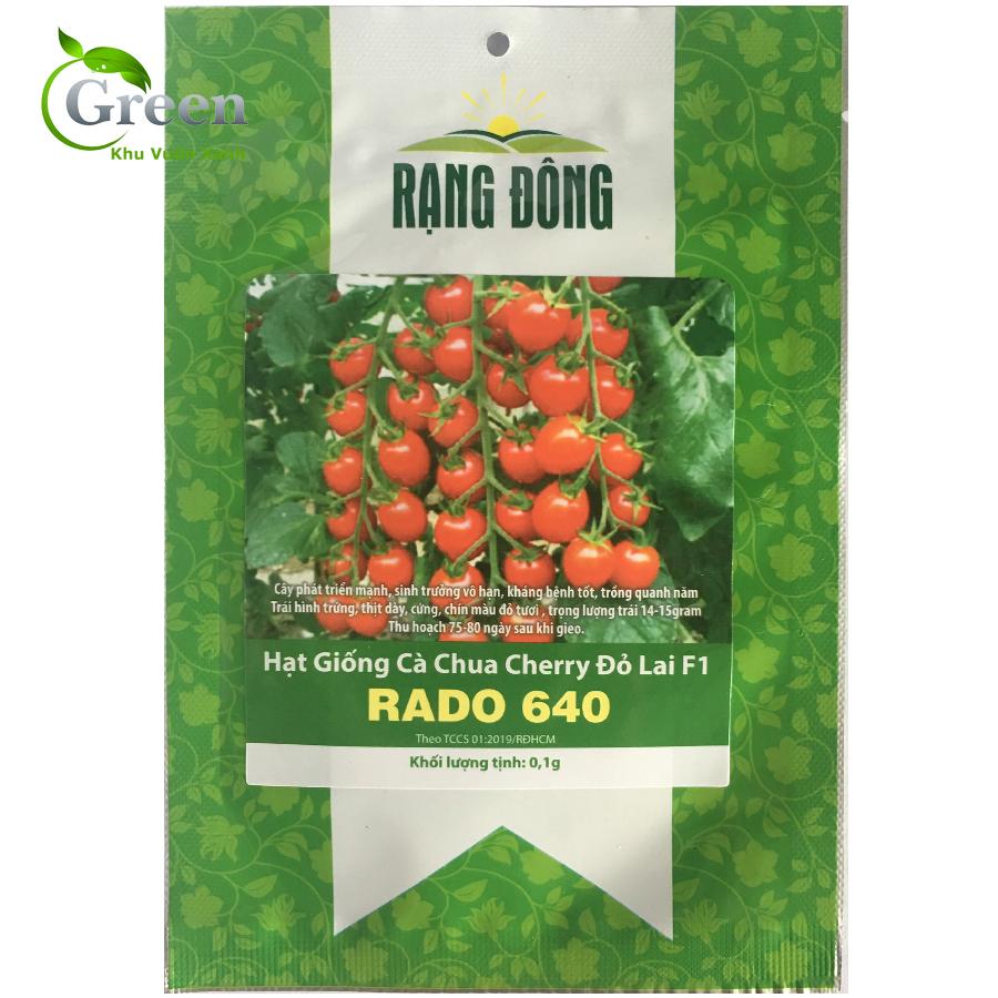 Hạt Giống Cà Chua Cherry Đỏ Lai F1 Thái Lan Sinh Trưởng Mạnh