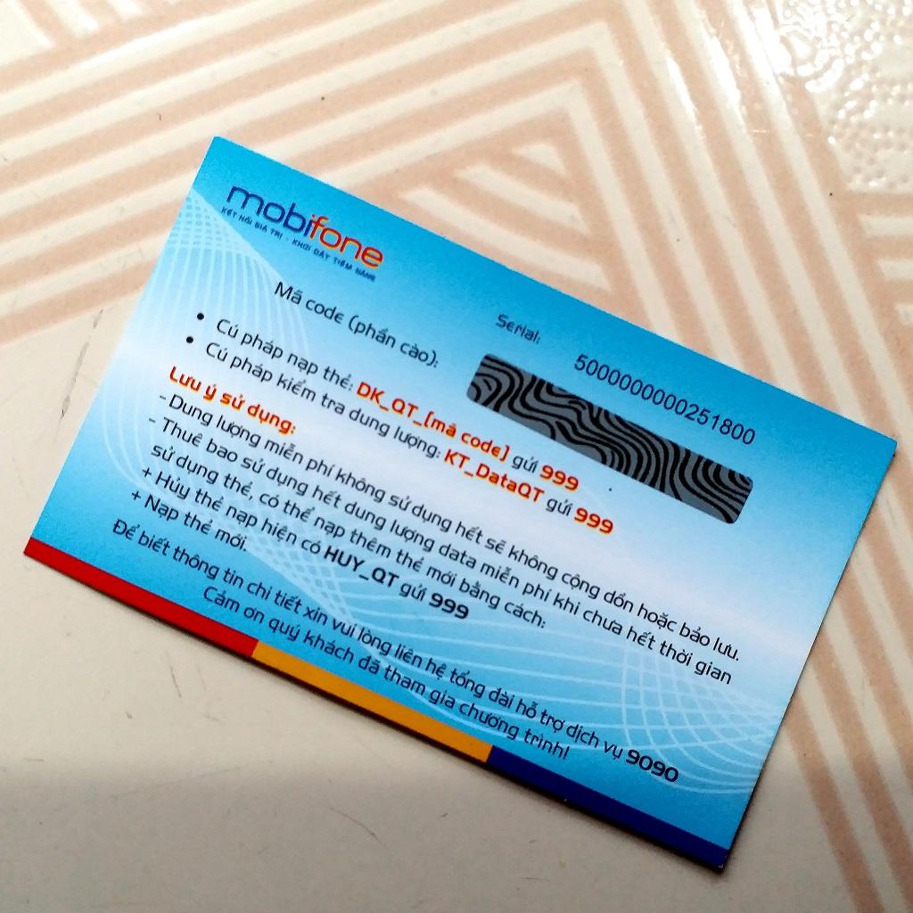 3G Mobifone data card, type 2,8Gb data