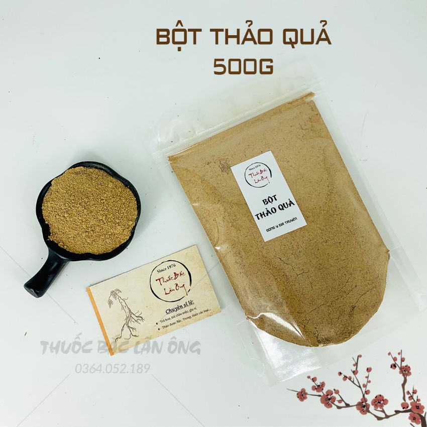 500g Bột Thảo Quả Nguyên Chất