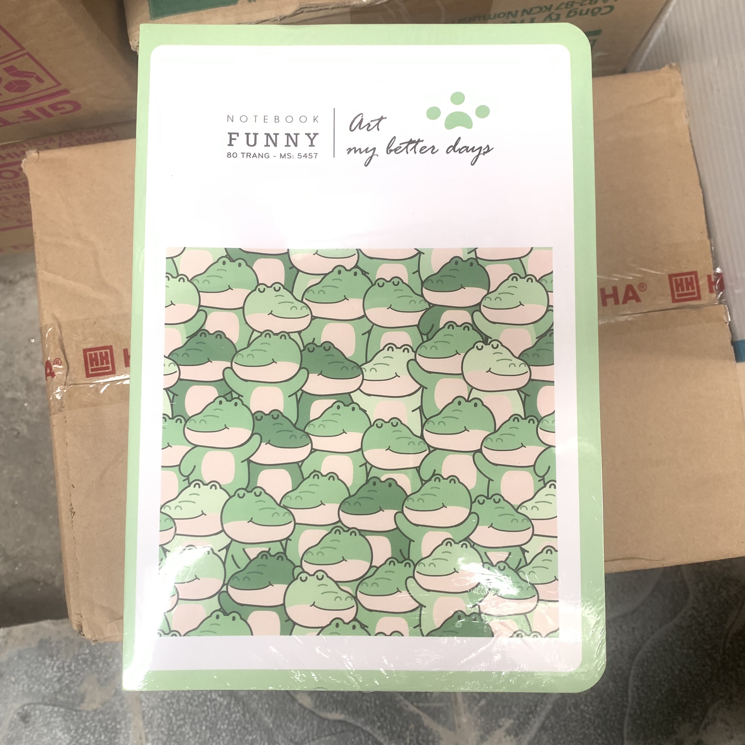 Vở FUNNY 80 trang 5457 (Dòng kẻ ngang)