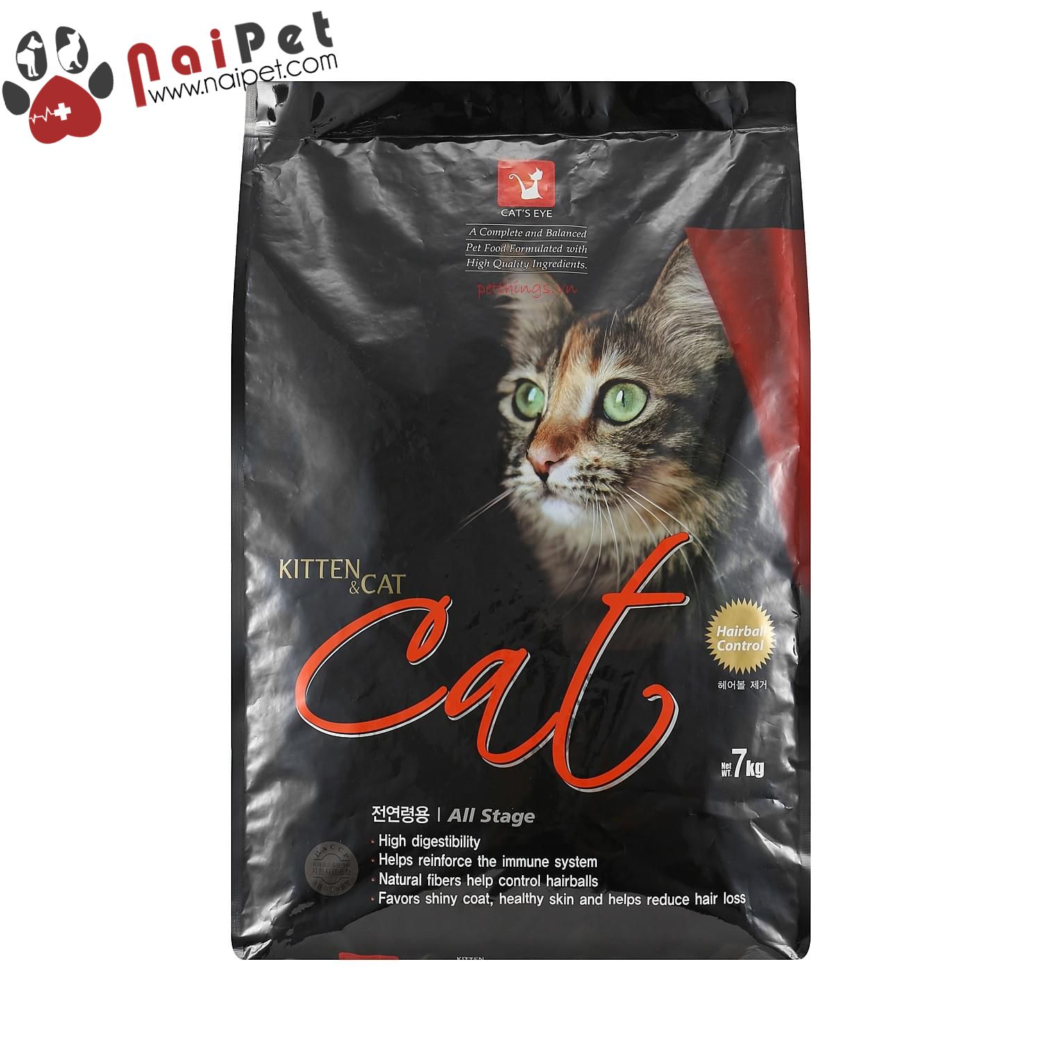 Thức ăn hạt cho mèo cats eye