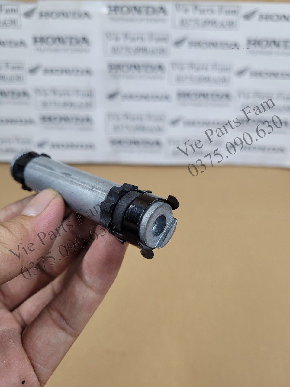 Đối trọng tay lái wave nhỏ 2 bóng, wave zx , hàng din honda mới 100%