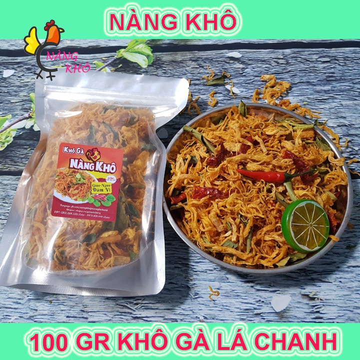 BÁO GIÁ Khô Gà Lá Chanh 100g | Shopee Lazada Sendo Tiki mới nhất 74 100G KHÔ GÀ LÁ CHANH SIÊU NGON GIÒN NGON ĐẬM VỊ NÀNG KHÔ