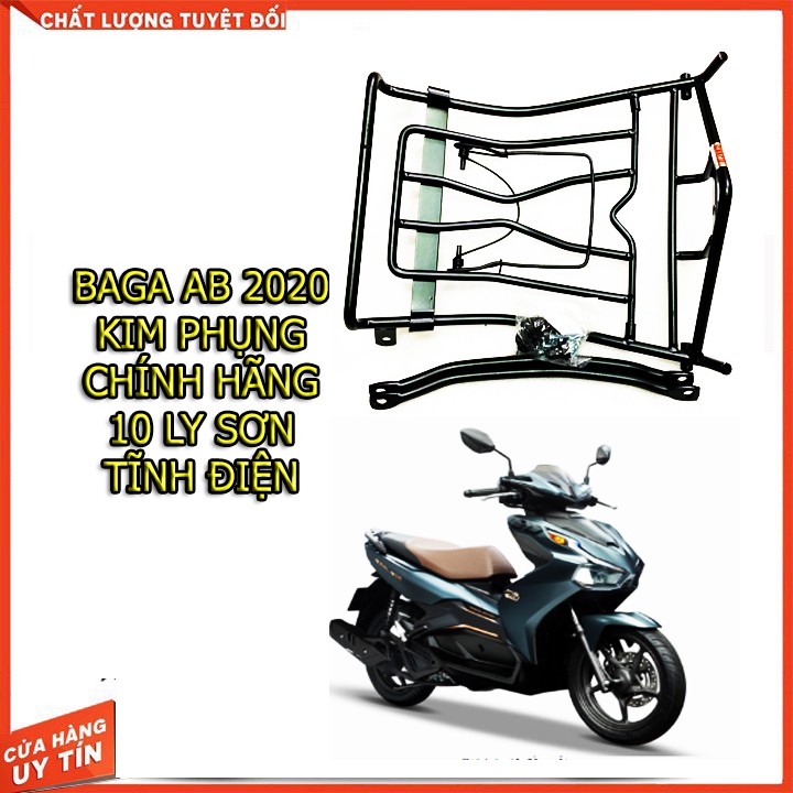BAGA XE AB 2020 KIM PHỤNG ( MÀU ĐEN SƠN TĨNH ĐIỆN)