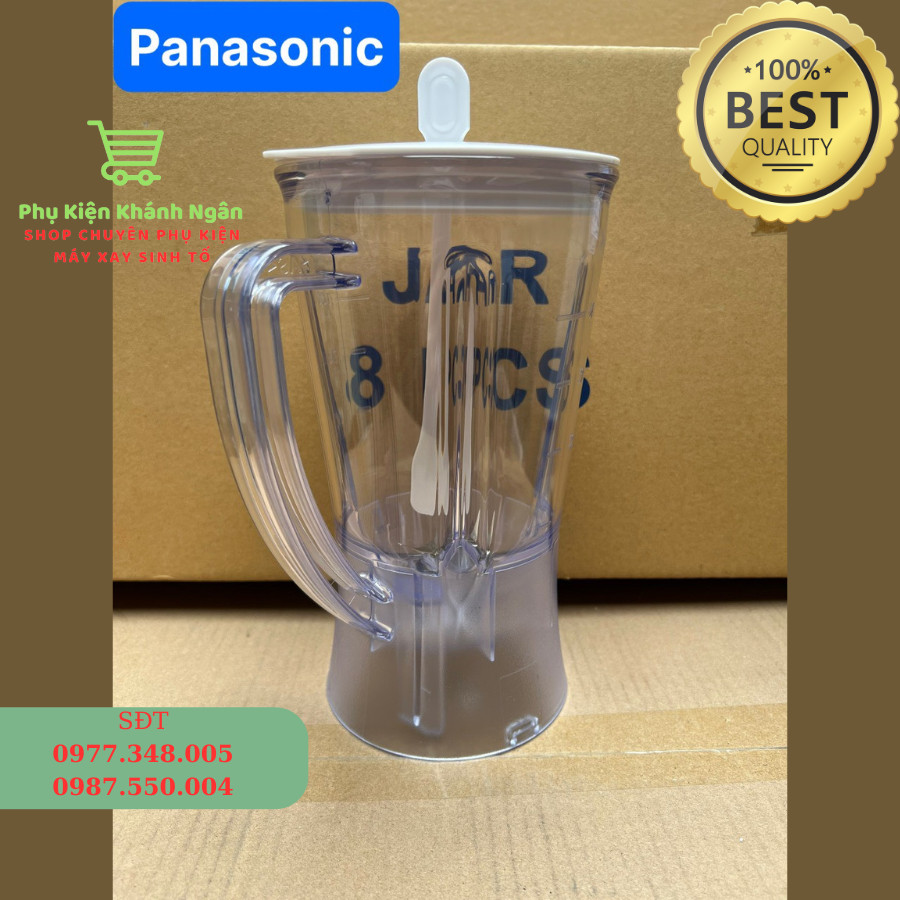 Cối sinh tố panasonic kèm dao xay và nắp đậy