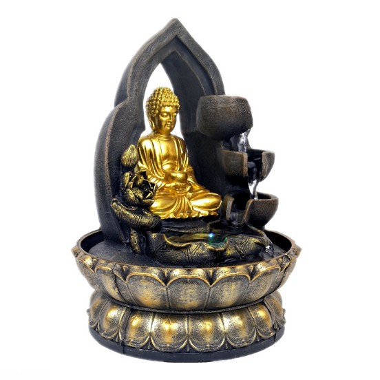 Thác nước phong thuỷ Phật thiền