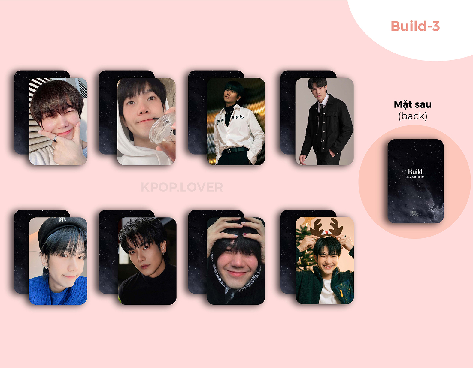 SET 8 CARD BUILD JAKAPAN - KinnPorsche