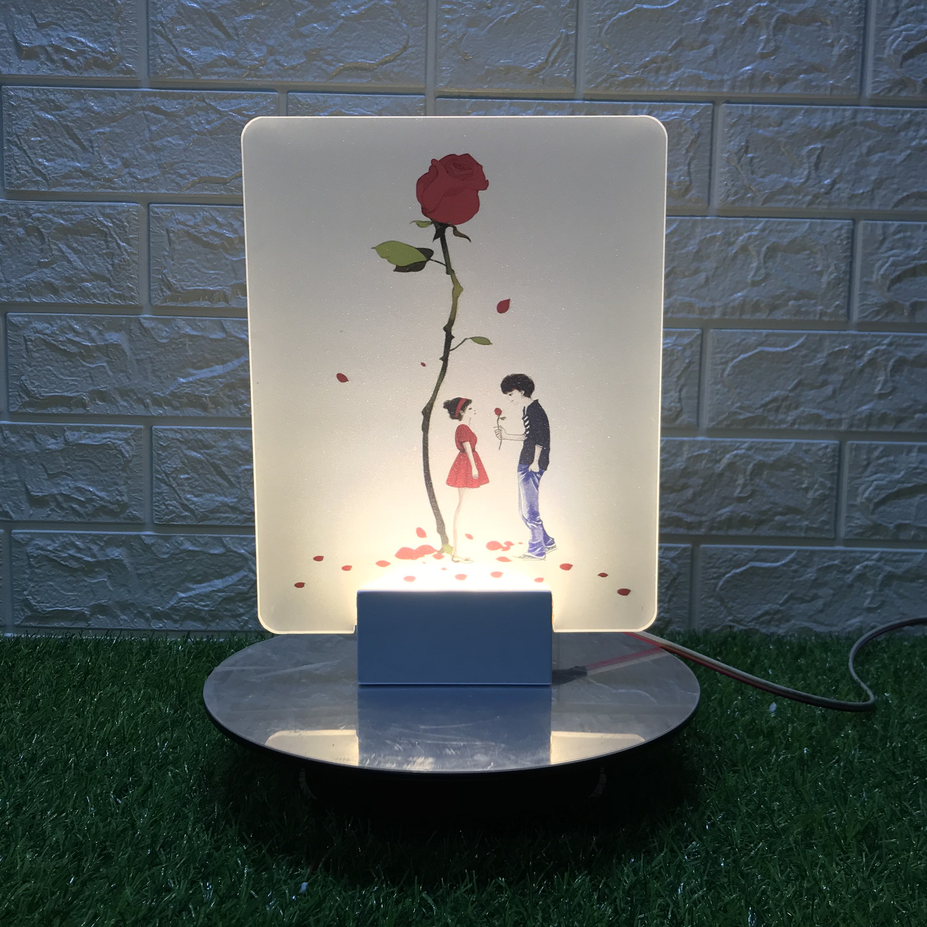 Đèn trang trí gắn tường C6441 6W sáng vàng, bền, rẻ, đẹp thích hợp trang trí không gian phòng khách, phòng ngủ, bảo hành 12 tháng