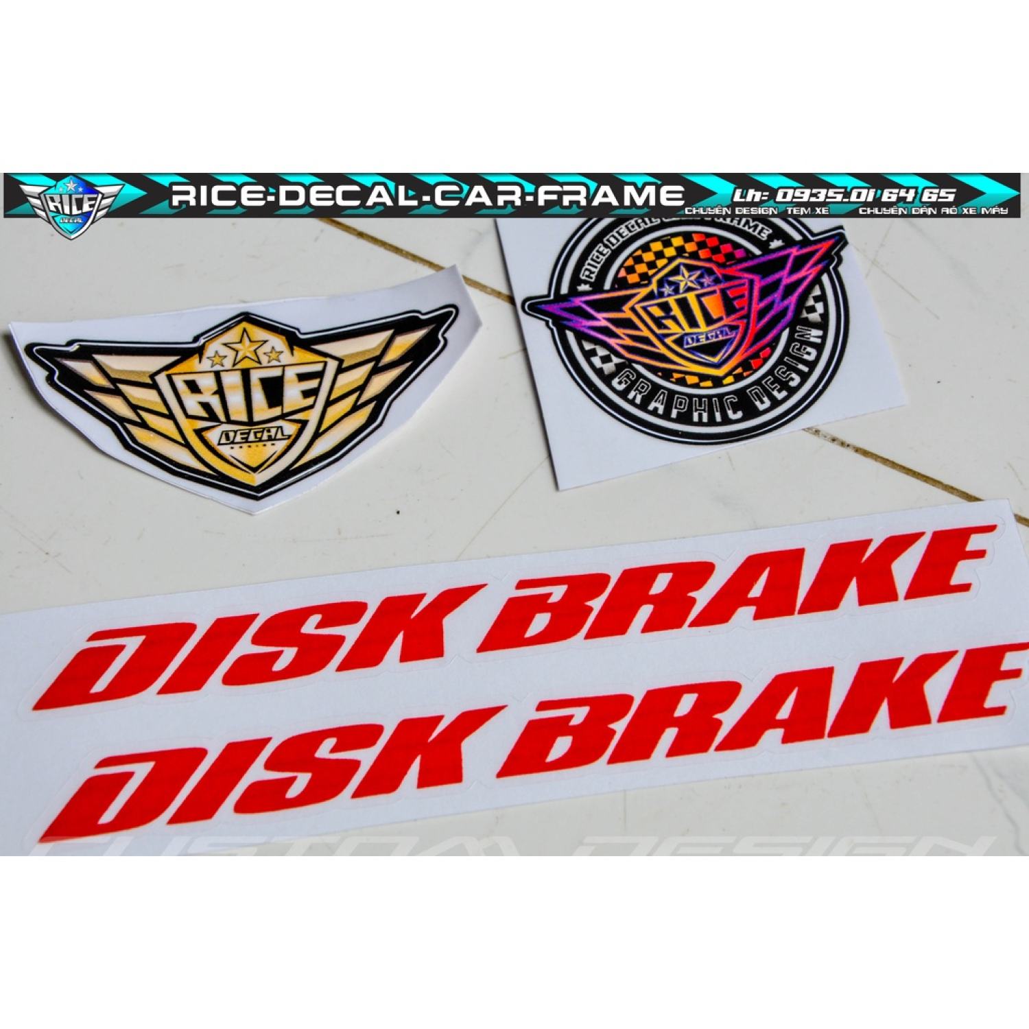 Tem Phuộc Disk Brake Cho xe máy
