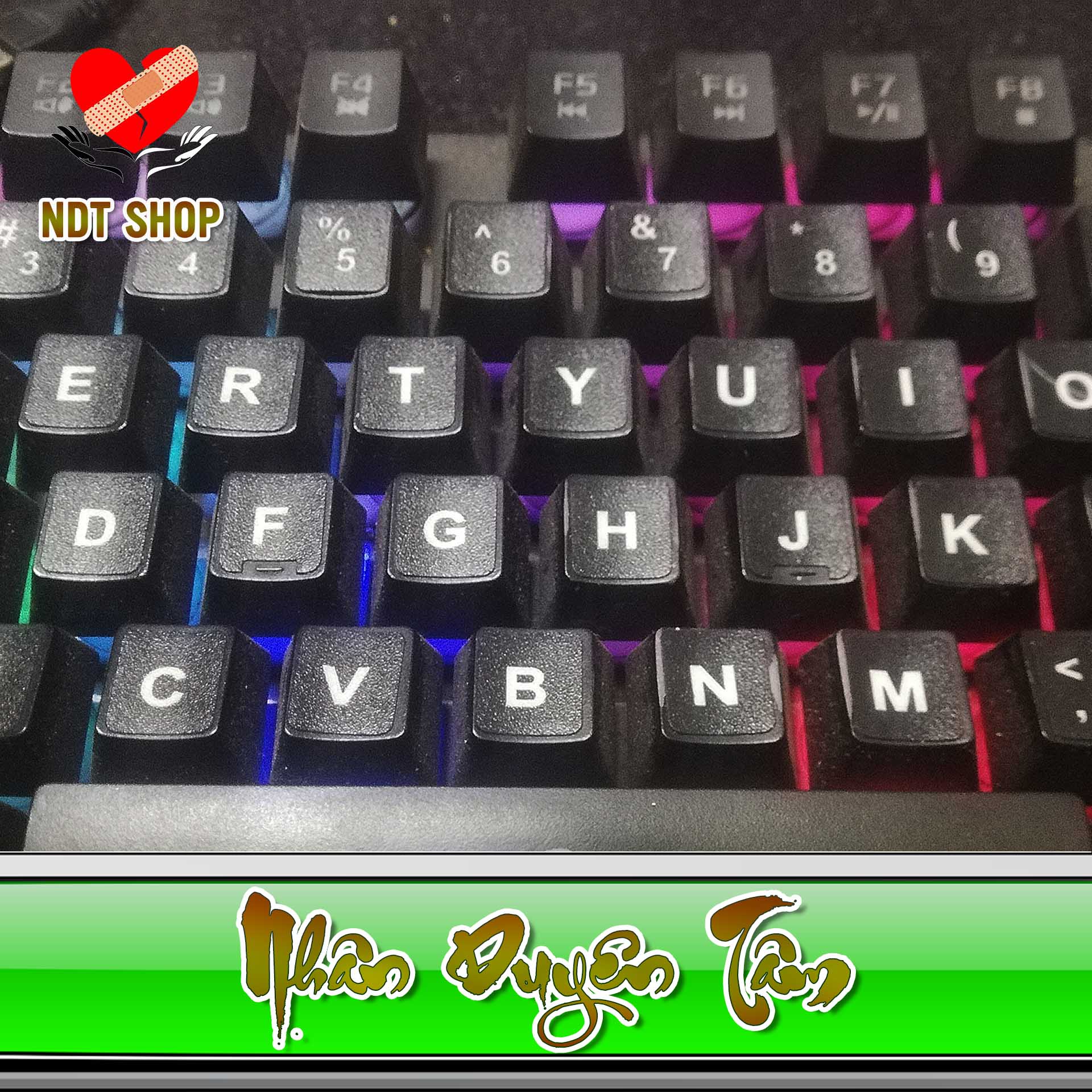 [HCM]Decal dán bàn phím bay chữ (Anh - Nhật - Hàn)