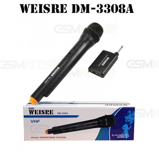 GIÁ SIÊU HẤP DẪN ( Micro Không Dây Weisre DM-3308A )