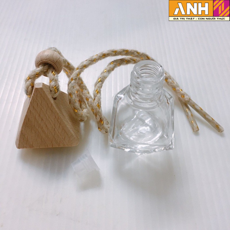 Lọ lục lăng đựng tinh dầu treo xe, treo tủ.