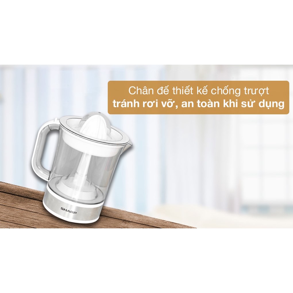 Máy Vắt Cam Sharp EJ-J415-WH Dung Tích 1.5L ( Màu Trắng)