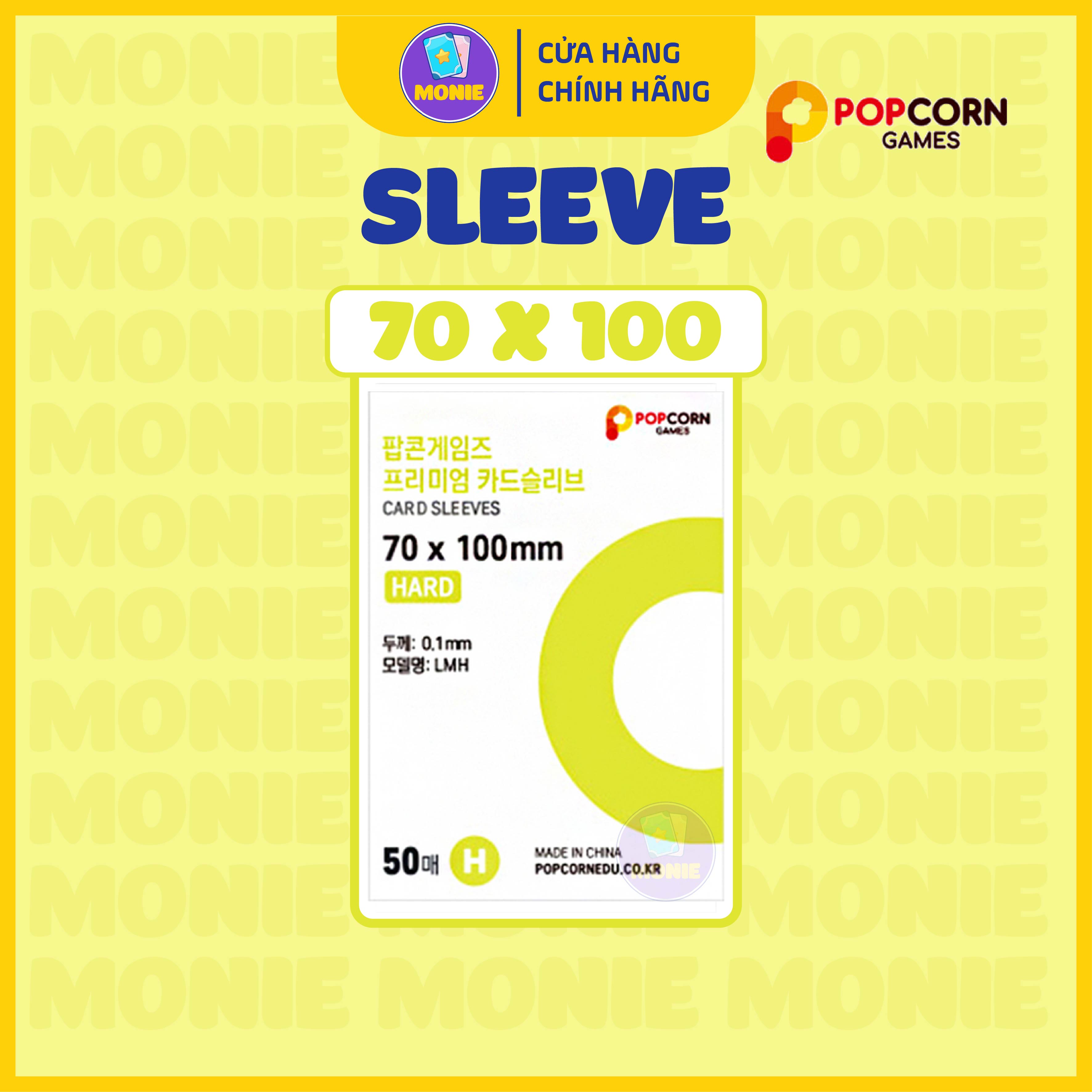 Sleeve hàn popcorn dày bảo quản card/ ảnh / thẻ bài.