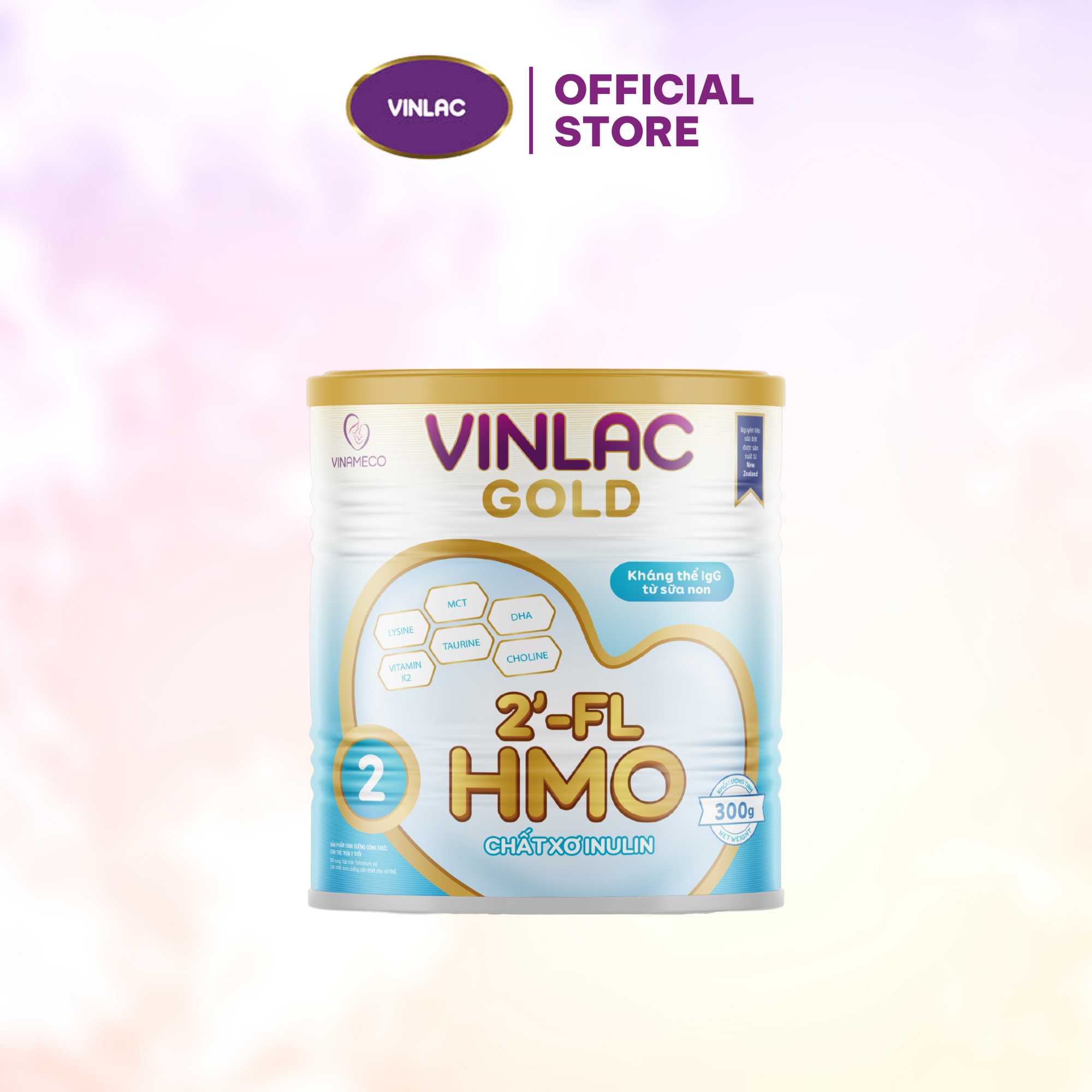 Sữa bột Vinlac Gold số 2 300g
