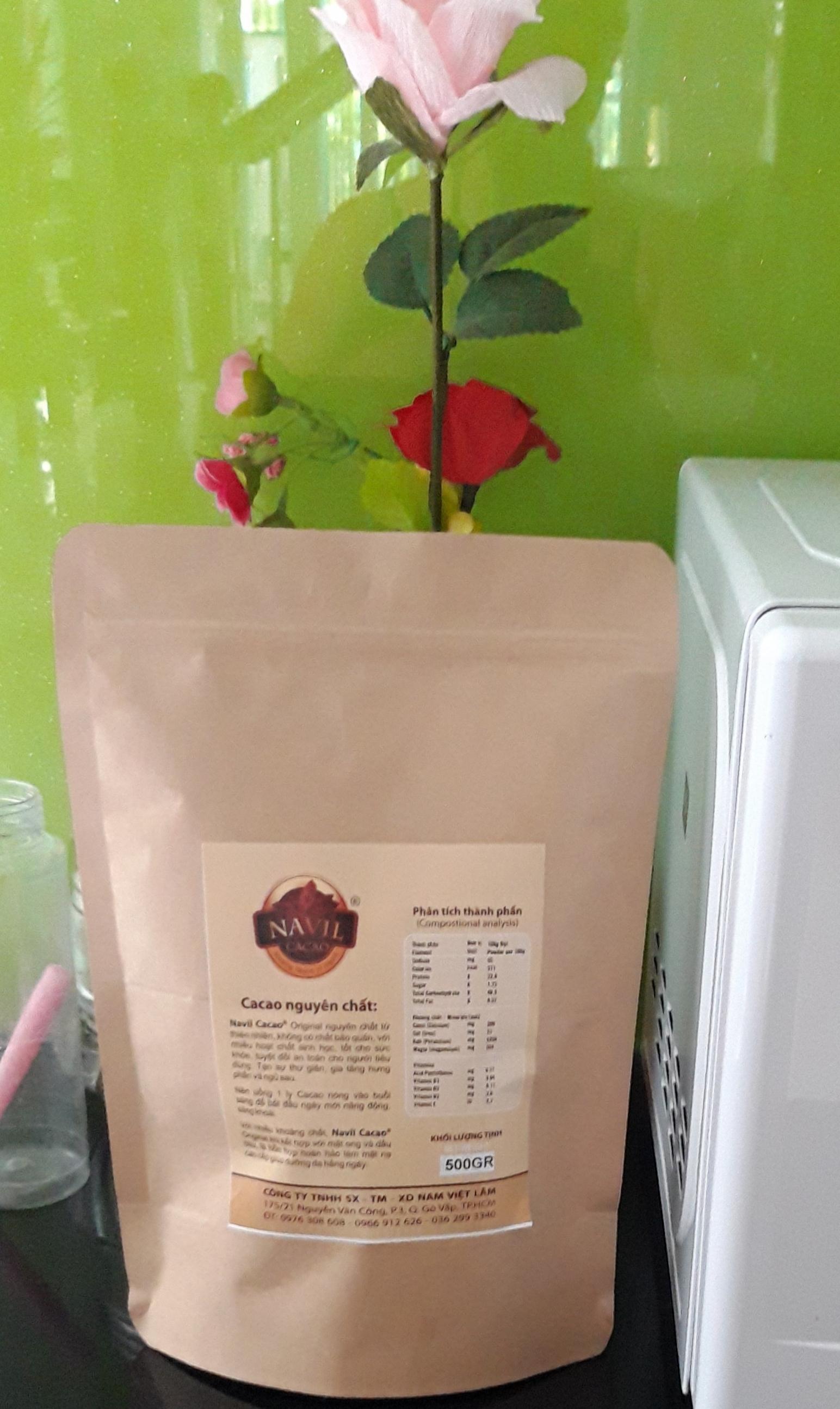 [FREESHIP][HCM] Bột Cacao Nguyên Chất 500gr