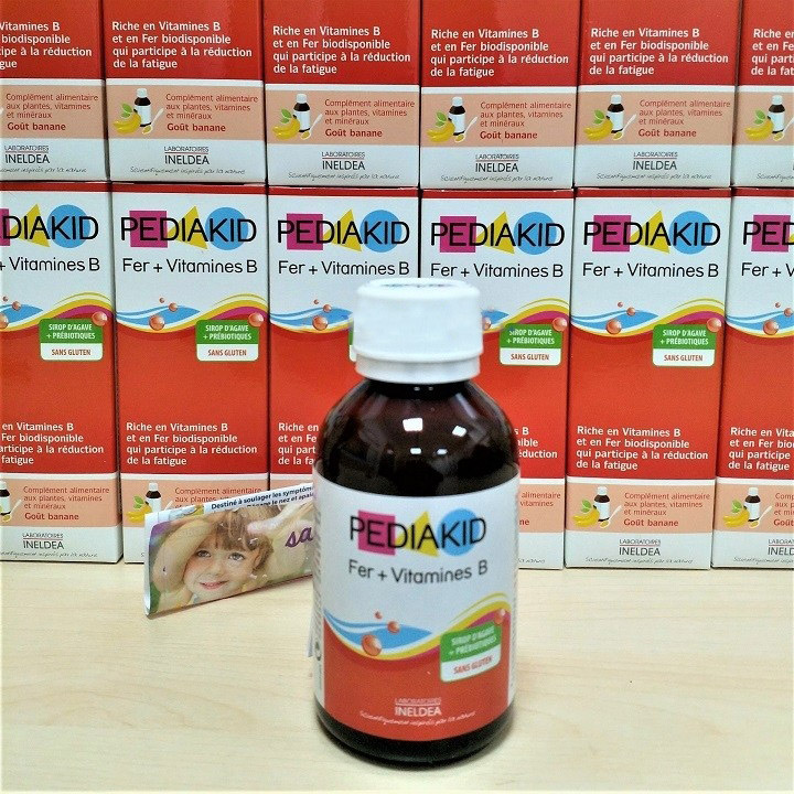 Pediakid Fer + Vitamines B Cho Trẻ Từ 6 Tháng Của Pháp