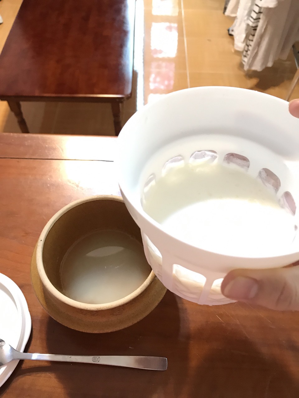 Cốc lọc sữa chua hy lạp KHÔNG NẮP