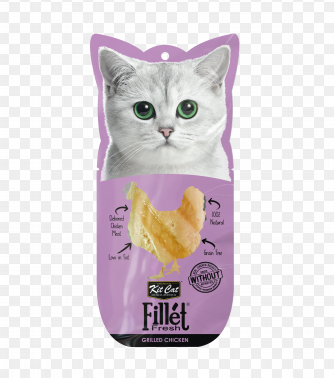 Phi lê Kitcat gà/cá cho mèo 30g