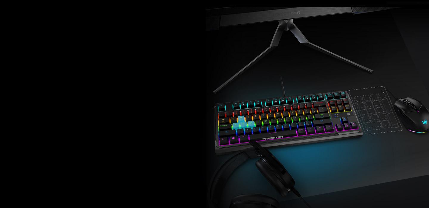 Bàn phím cơ Gaming Predator Aethon 301 TKL