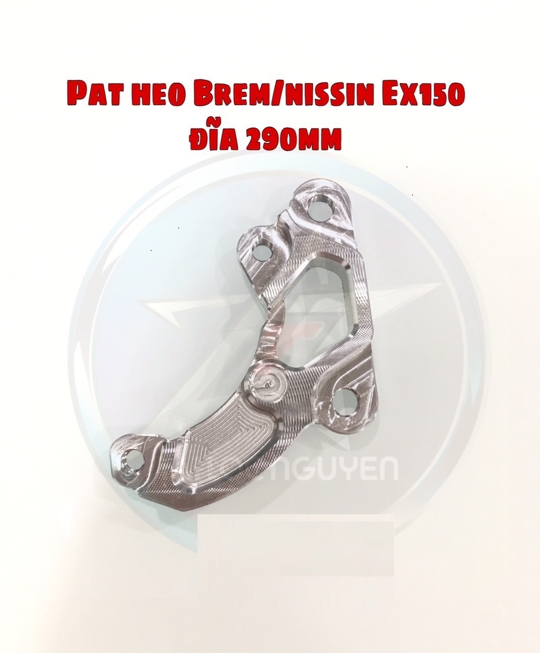 [HCM]PAT HEO ZIN HOẶC HEO BREM/NISSIN GẮN ĐĨA 290 - 295mm CHO EXCITER 150 - WINNER - RAIDER