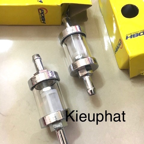 Lọc Xăng Xe Máy Thuỷ Tinh Độ Kiểng
