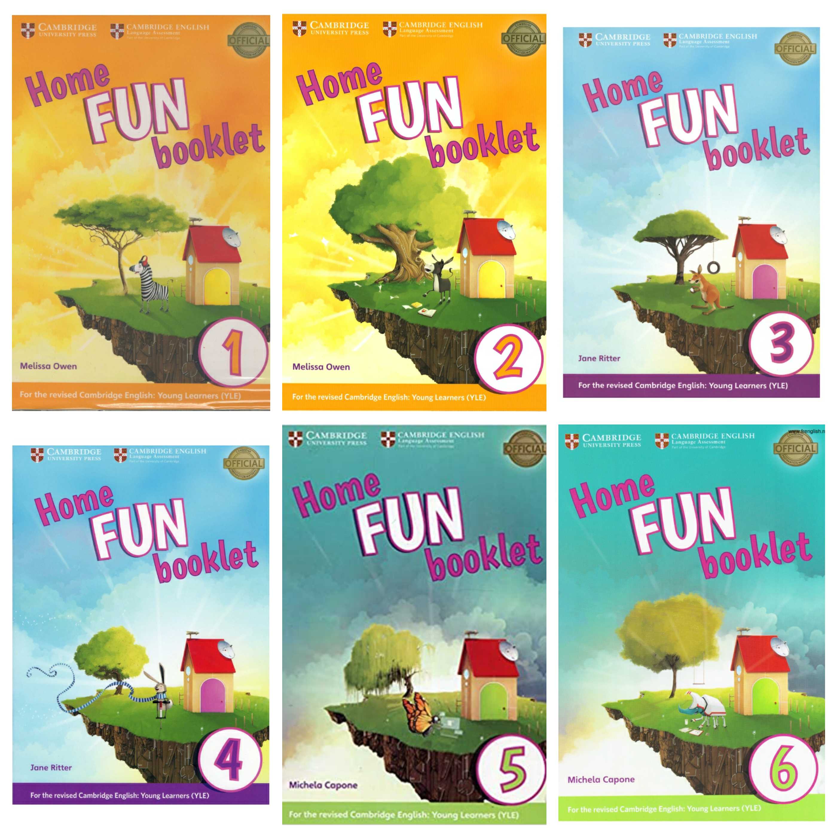 Bộ sách cambridge home fun booklet