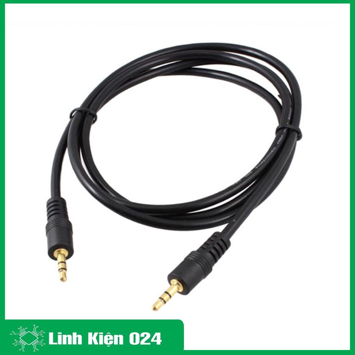 Dây Audio 3.5mm 2 đầu đực 1.5m