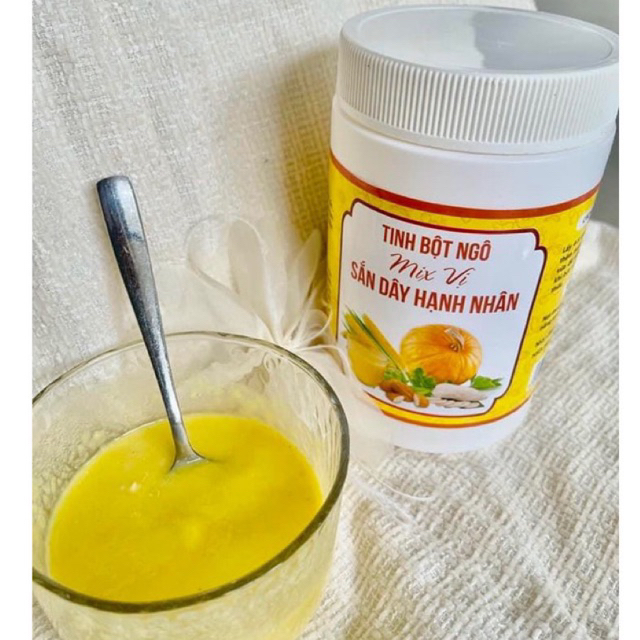 Tinh bột ngô mix sắn dây hạnh nhân (bữa ăn tiện lợi)