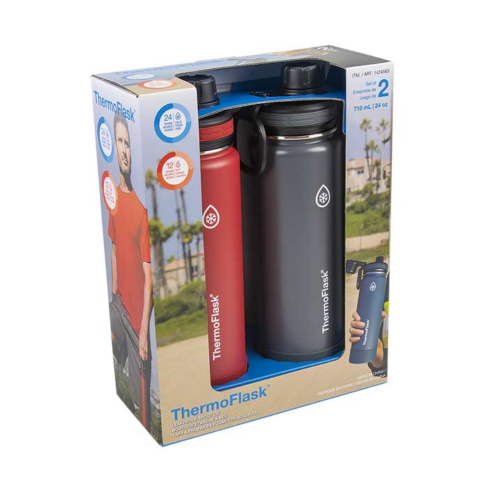 Bình giữ nhiệt ThermoFlask 710ml ( loại 1 nắp và 2 nắp)