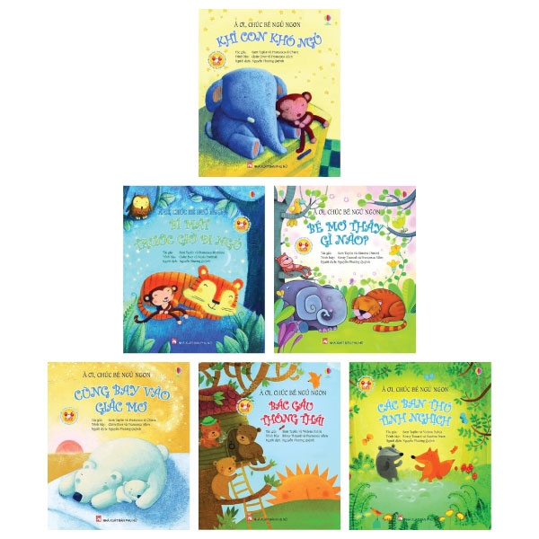 Fahasa - Combo Sách Hay À Ơi, Chúc Bé Ngủ Ngon (Bộ 6 Cuốn)